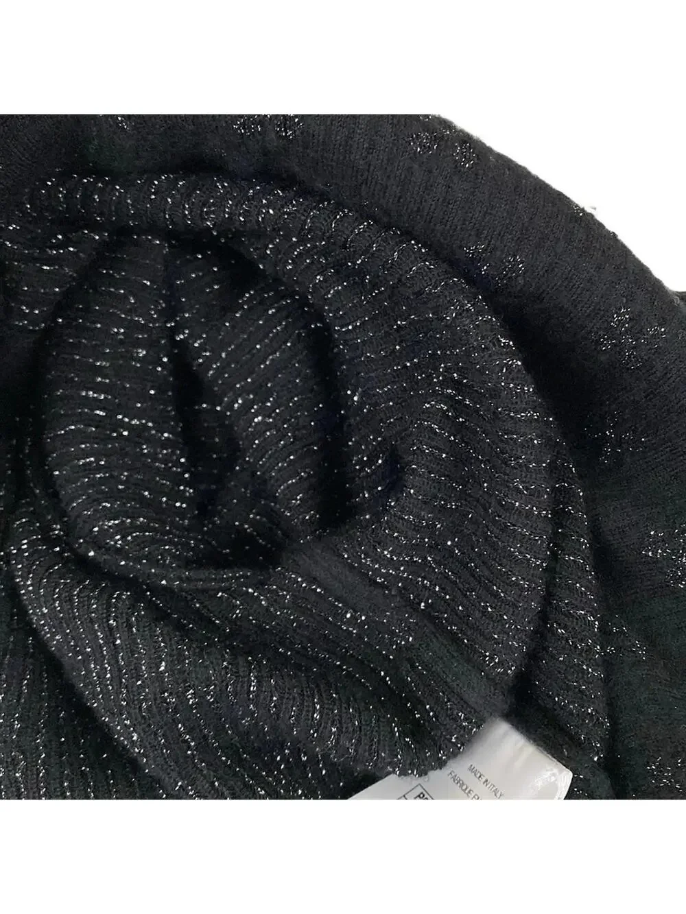 Chanel Black (Outer Fabric) Cashmere #295575C12B